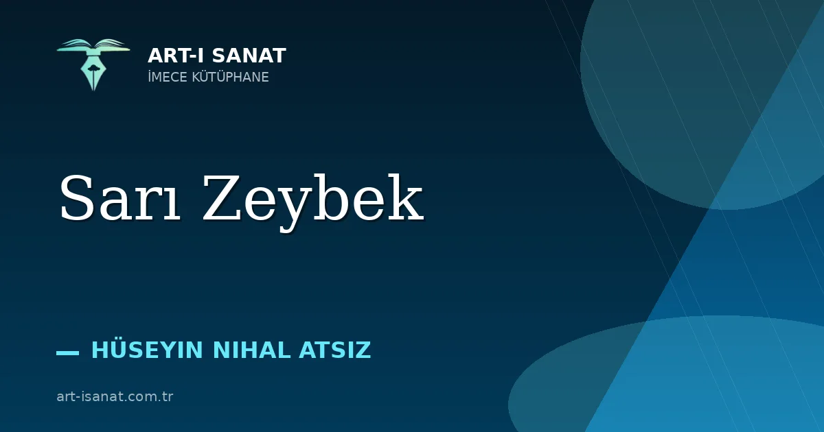 Sarı Zeybek