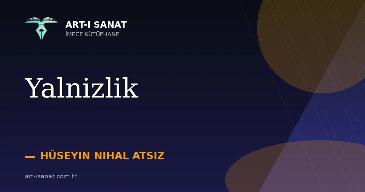Yalnizlik