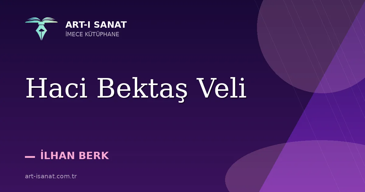 Haci Bektaş Veli