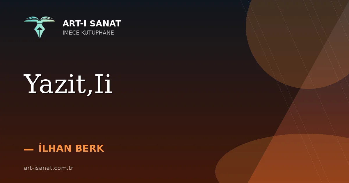 Yazit,Ii