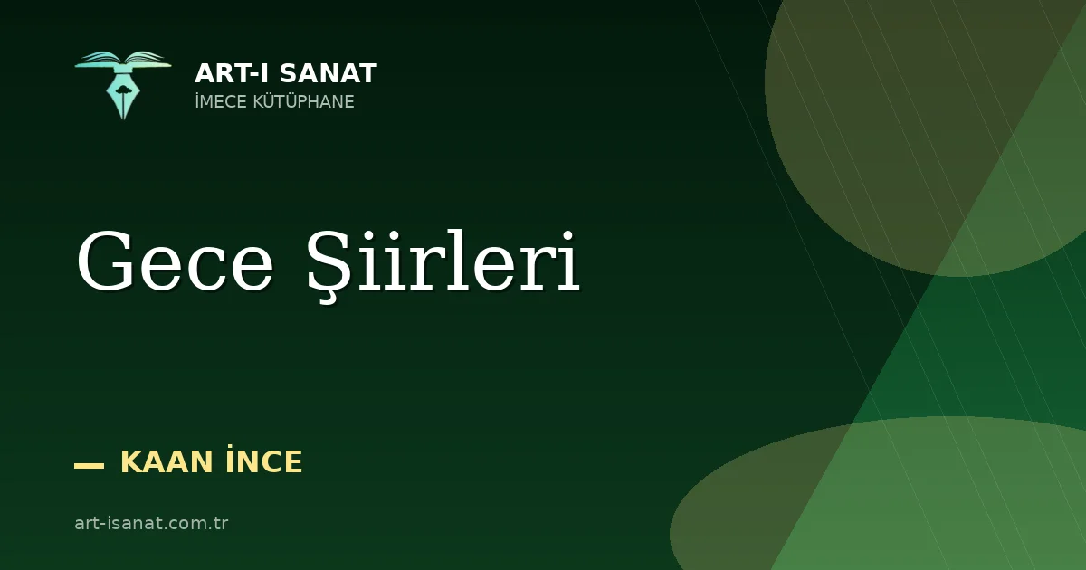 Gece Şiirleri