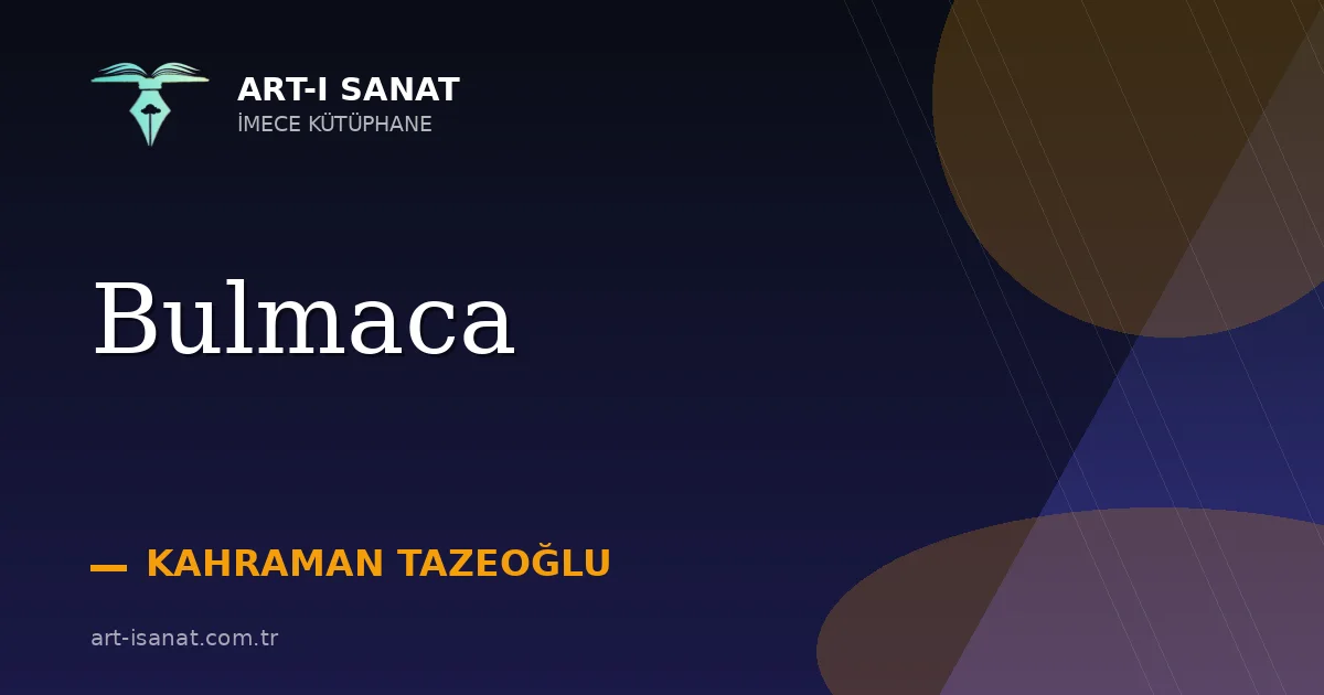Bulmaca