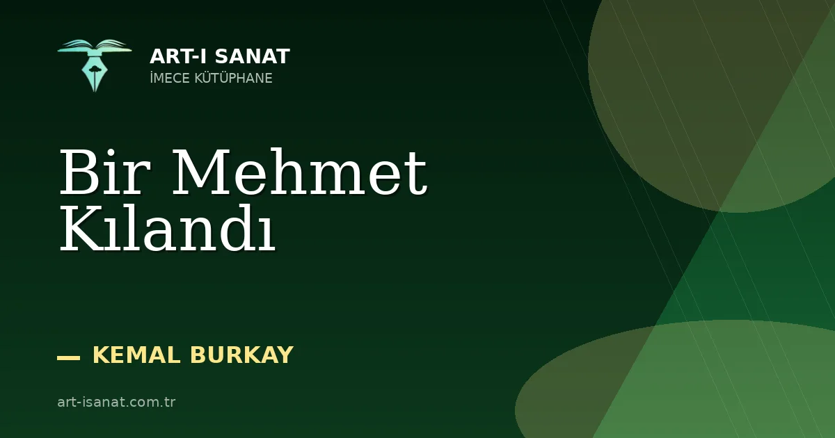 Bir Mehmet Kılandı