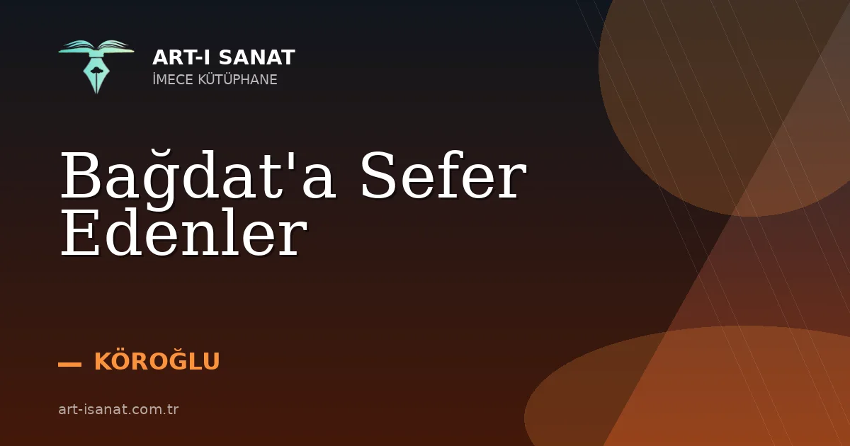 Bağdat'a Sefer Edenler