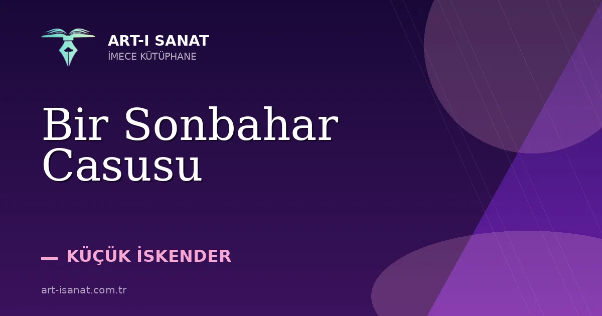 Bir Sonbahar Casusu