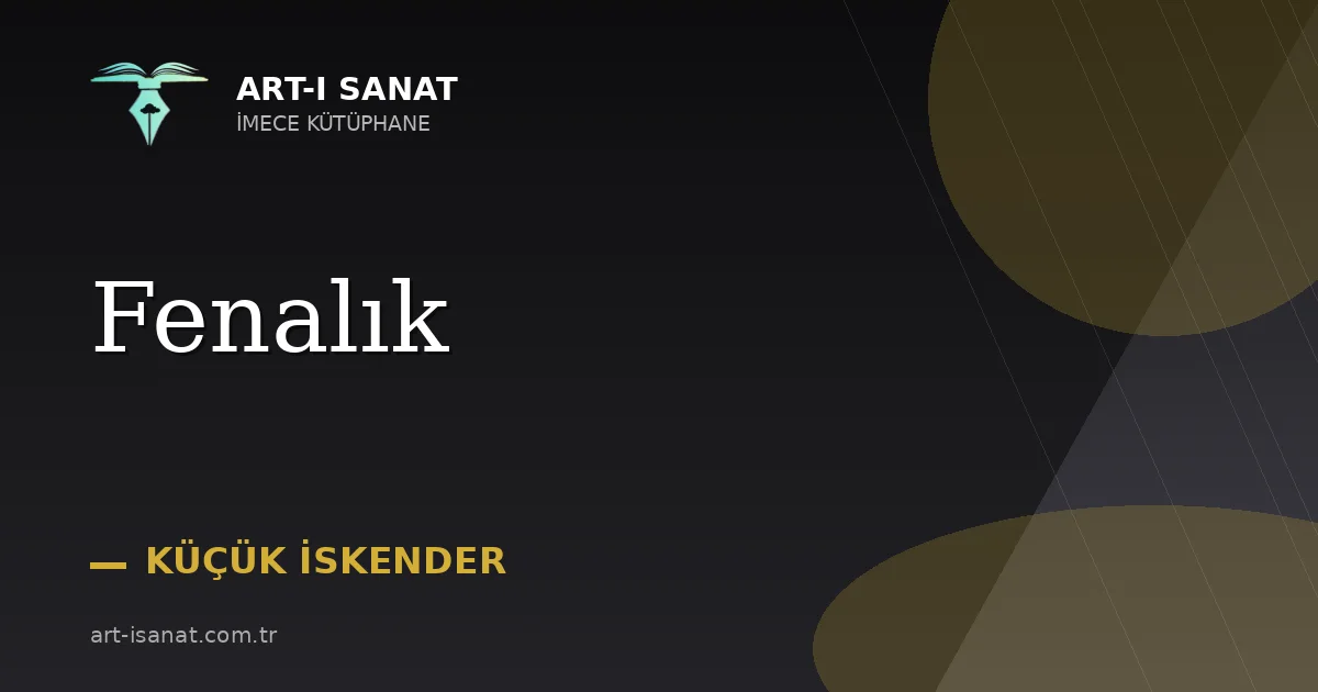 Fenalık