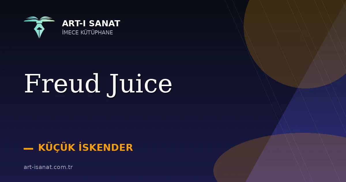 Freud Juice