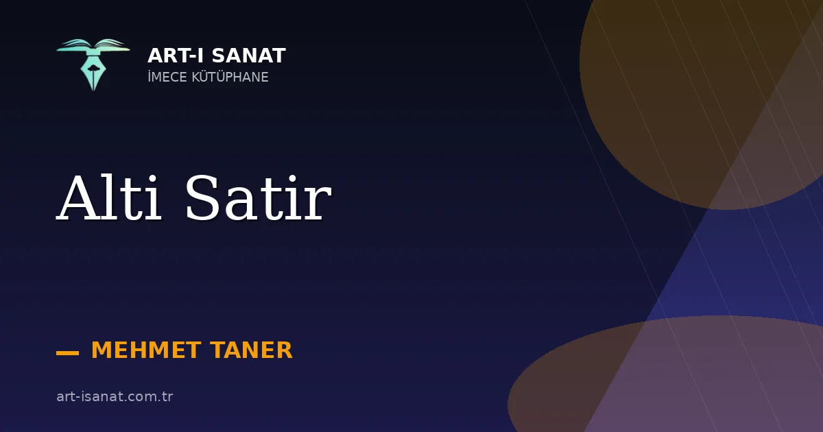Alti Satir
