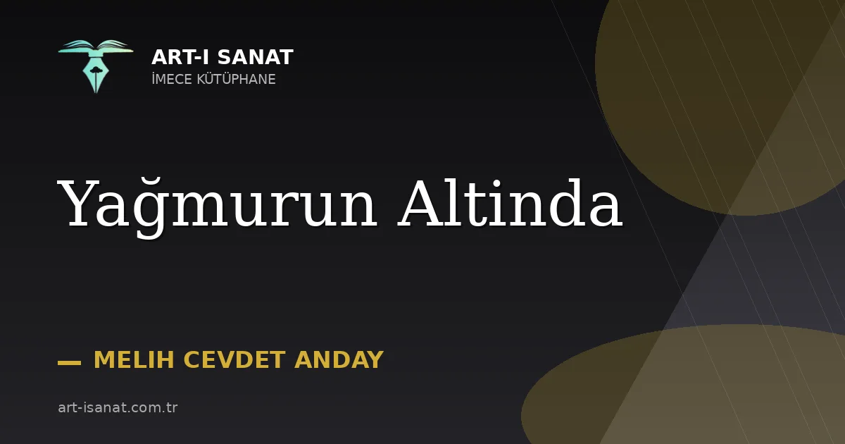 Yağmurun Altinda