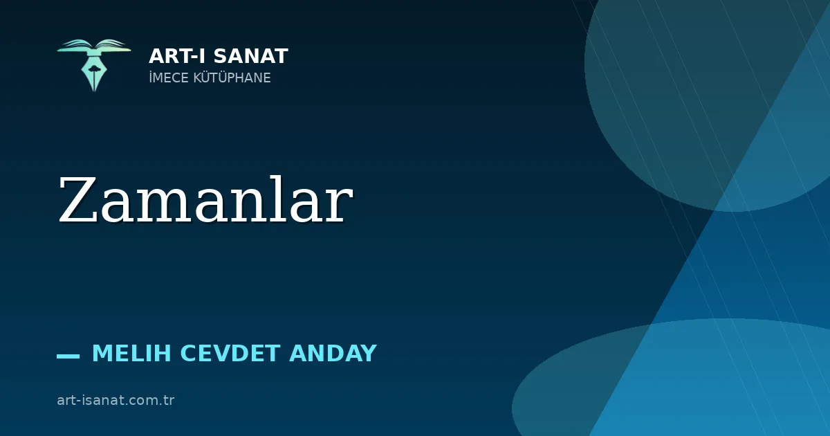 Zamanlar
