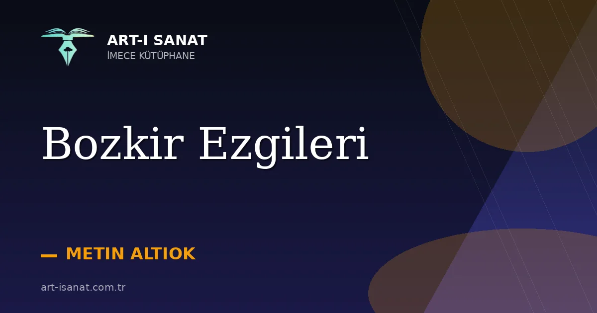 Bozkir Ezgileri