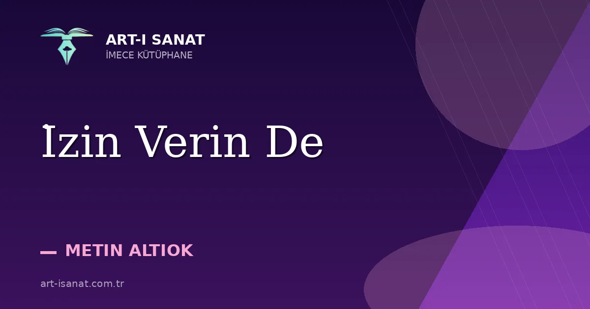 İzin Verin De