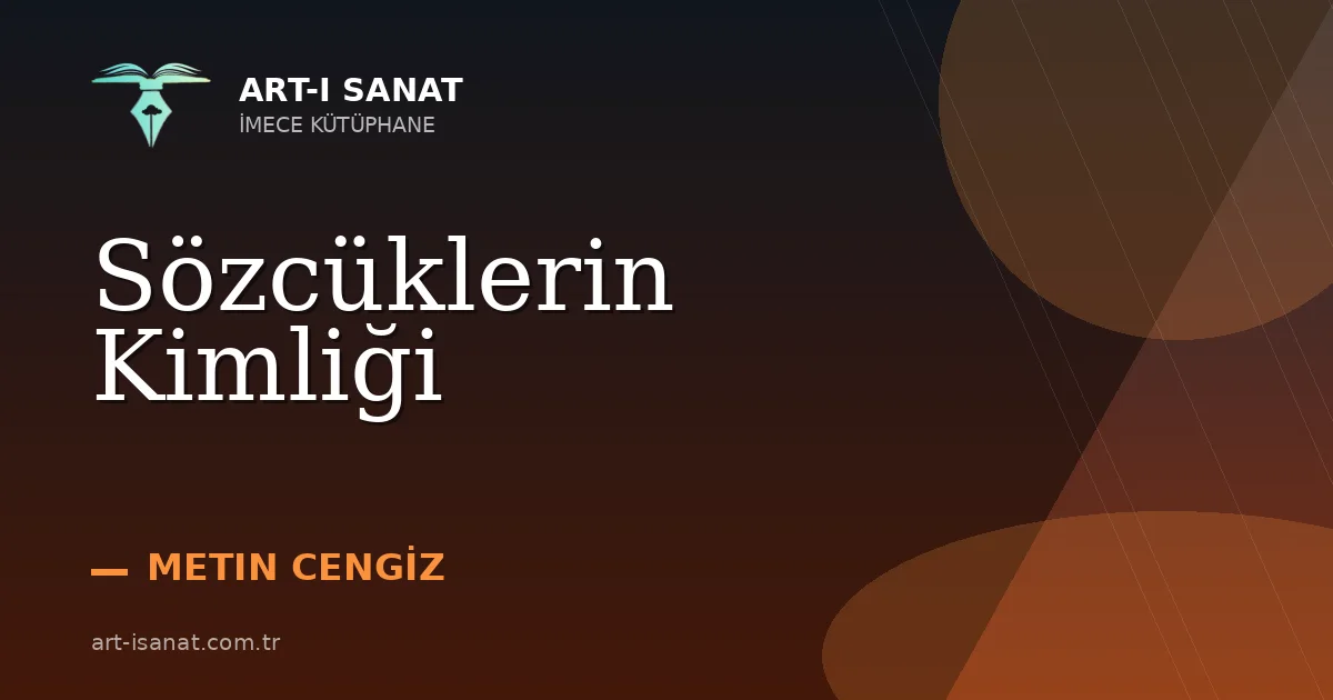 Sözcüklerin Kimliği