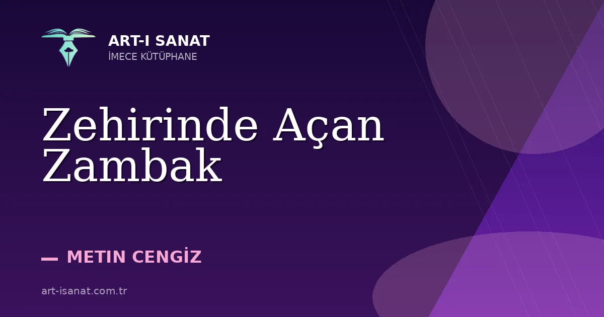 Zehirinde Açan Zambak