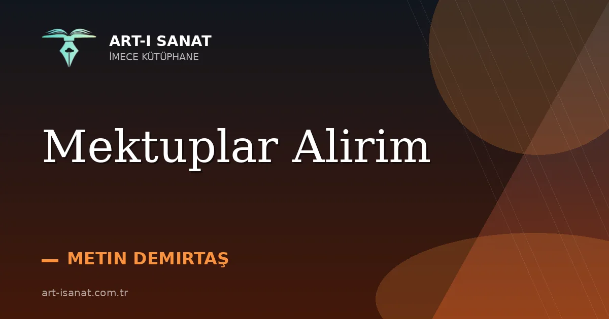 Mektuplar Alirim