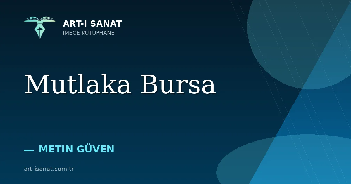 Mutlaka Bursa