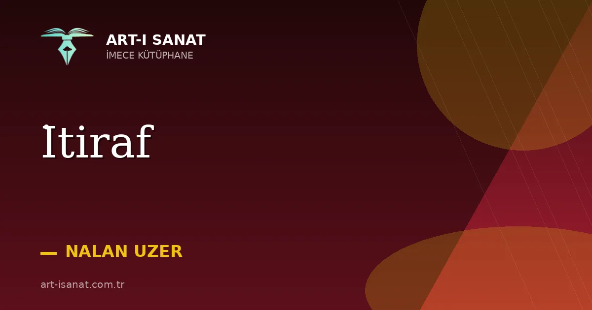 İtiraf