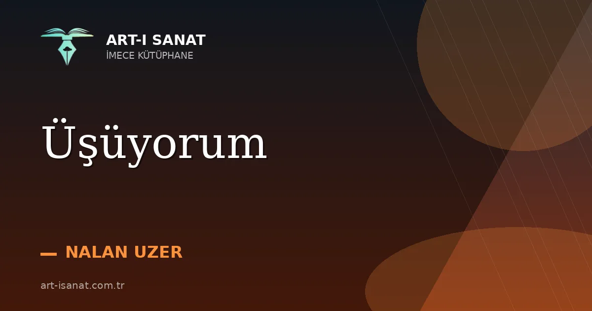Üşüyorum