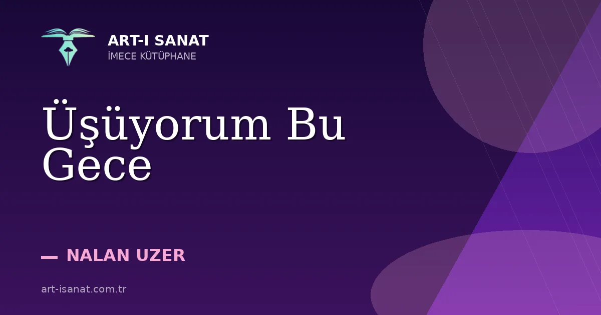 Üşüyorum Bu Gece
