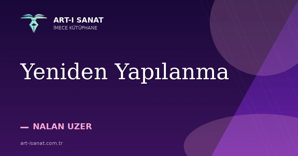 Yeniden Yapılanma