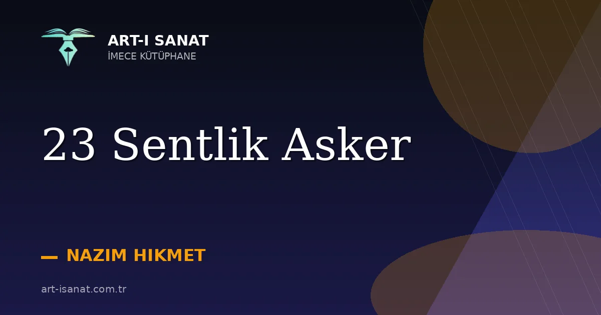 23 Sentlik Asker