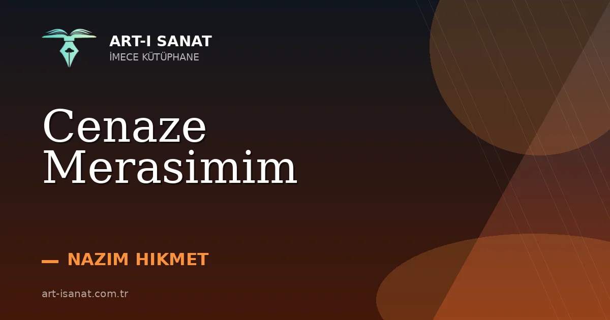 Cenaze Merasimim