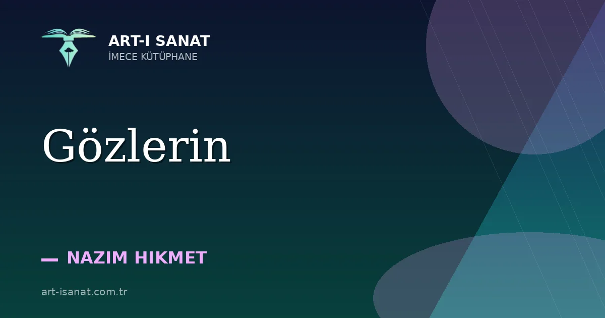 Gözlerin