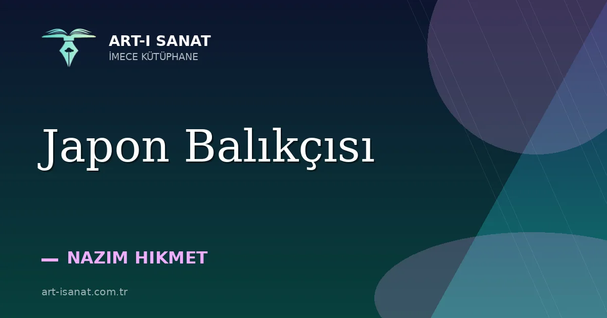 Japon Balıkçısı