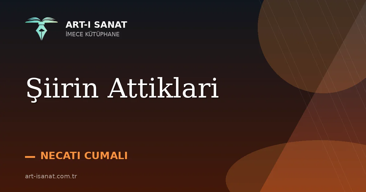 Şiirin Attiklari