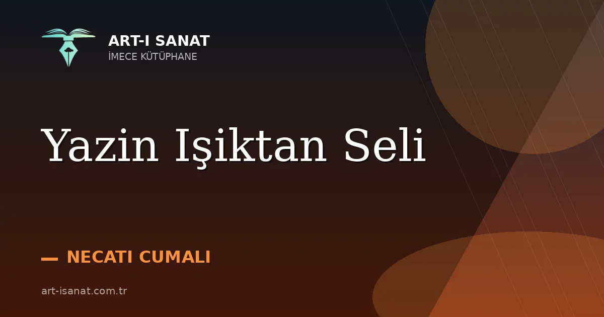 Yazin Işiktan Seli
