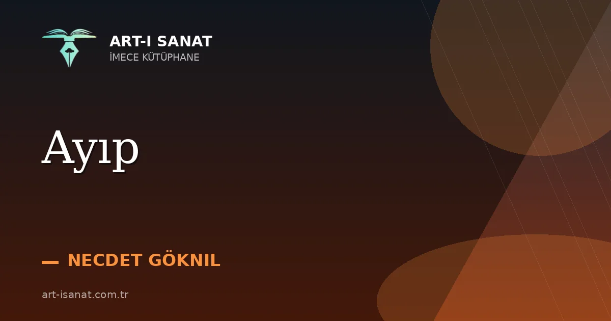 Ayıp
