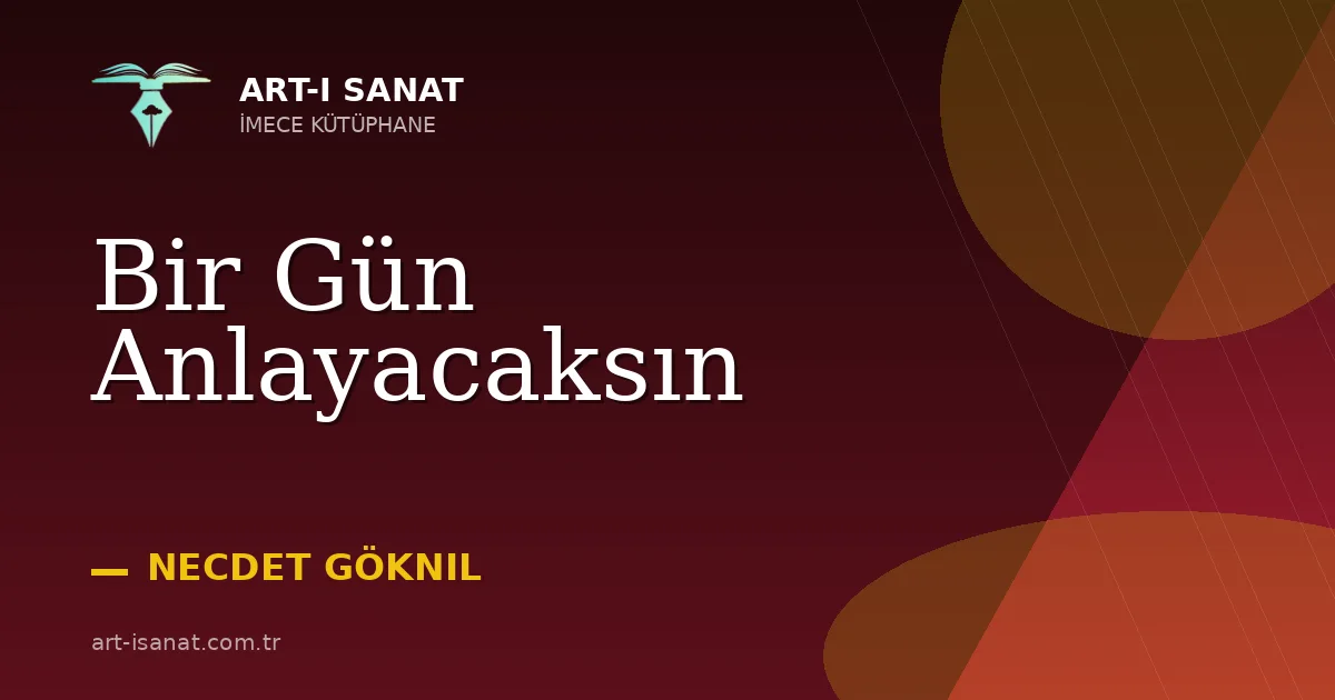 Bir Gün Anlayacaksın