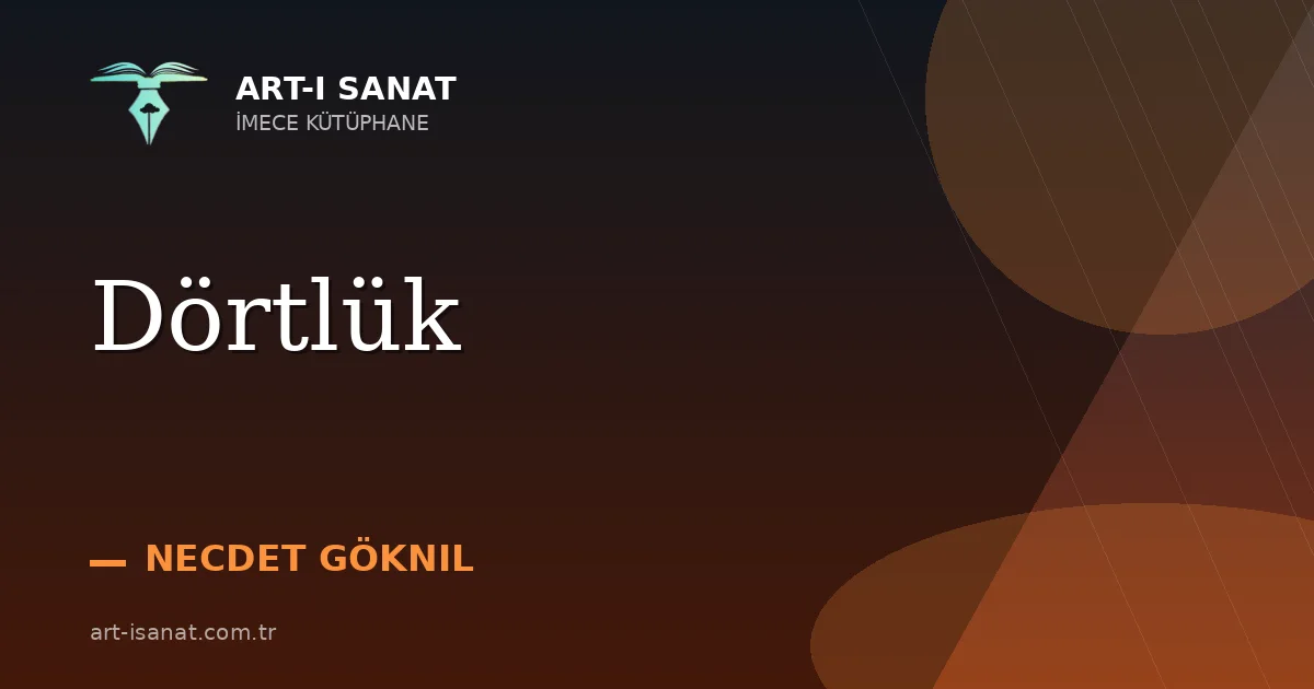 Dörtlük