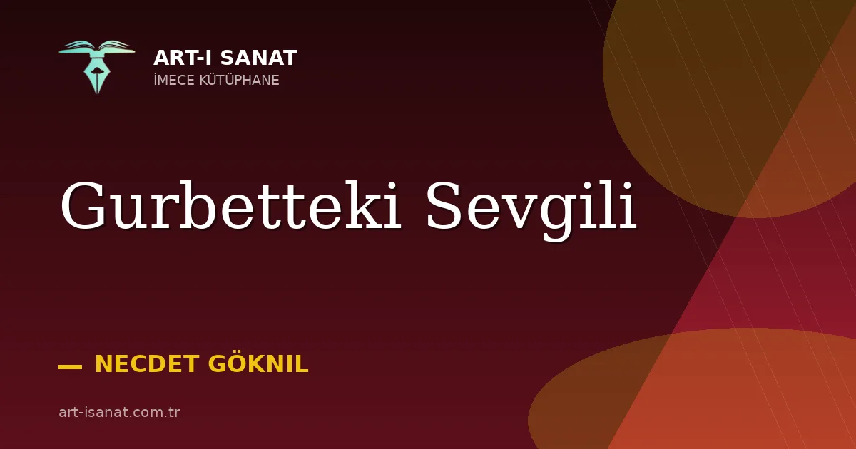 Gurbetteki Sevgili