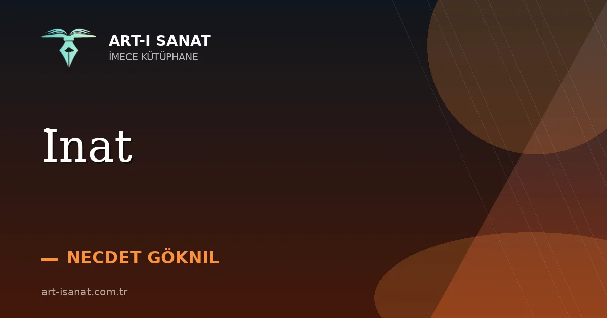 İnat