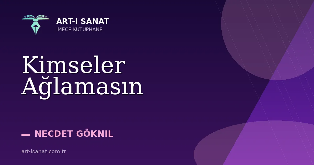 Kimseler Ağlamasın