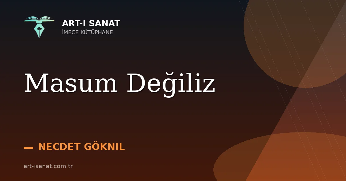 Masum Değiliz