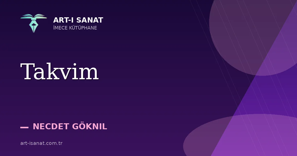 Takvim
