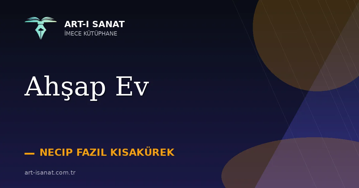 Ahşap Ev