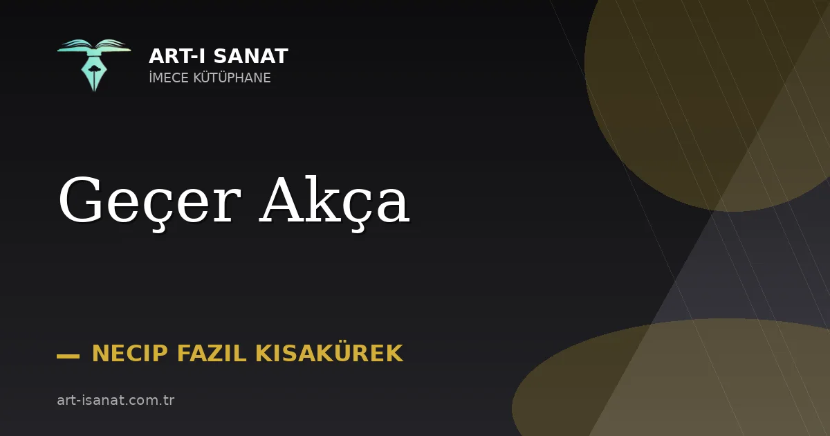 Geçer Akça