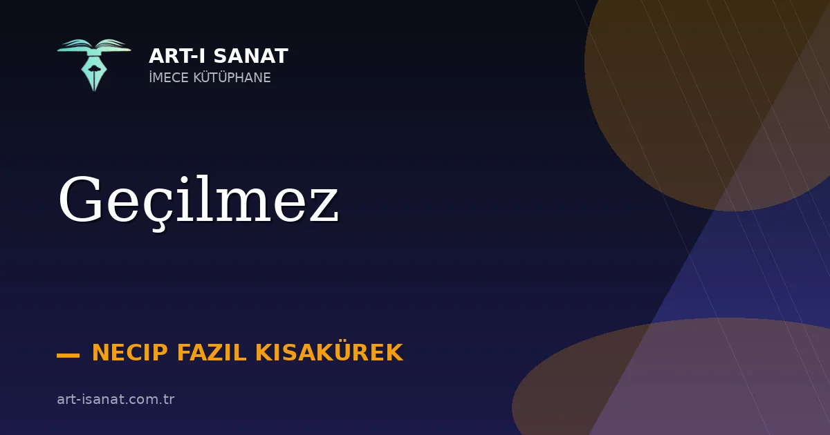 Geçilmez
