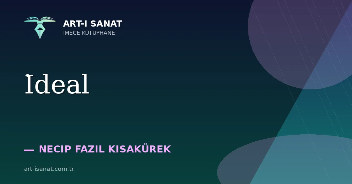 İdeal