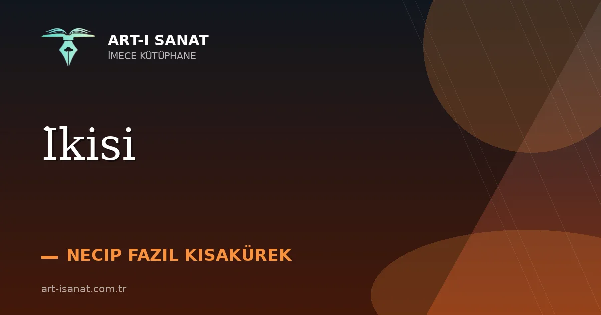 İkisi