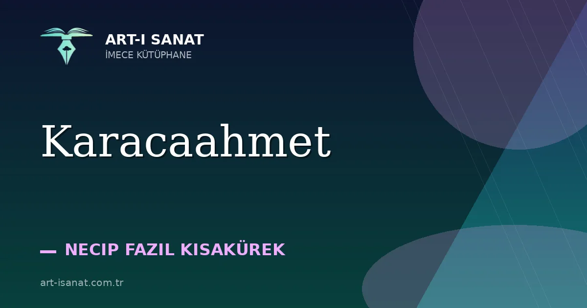 Karacaahmet