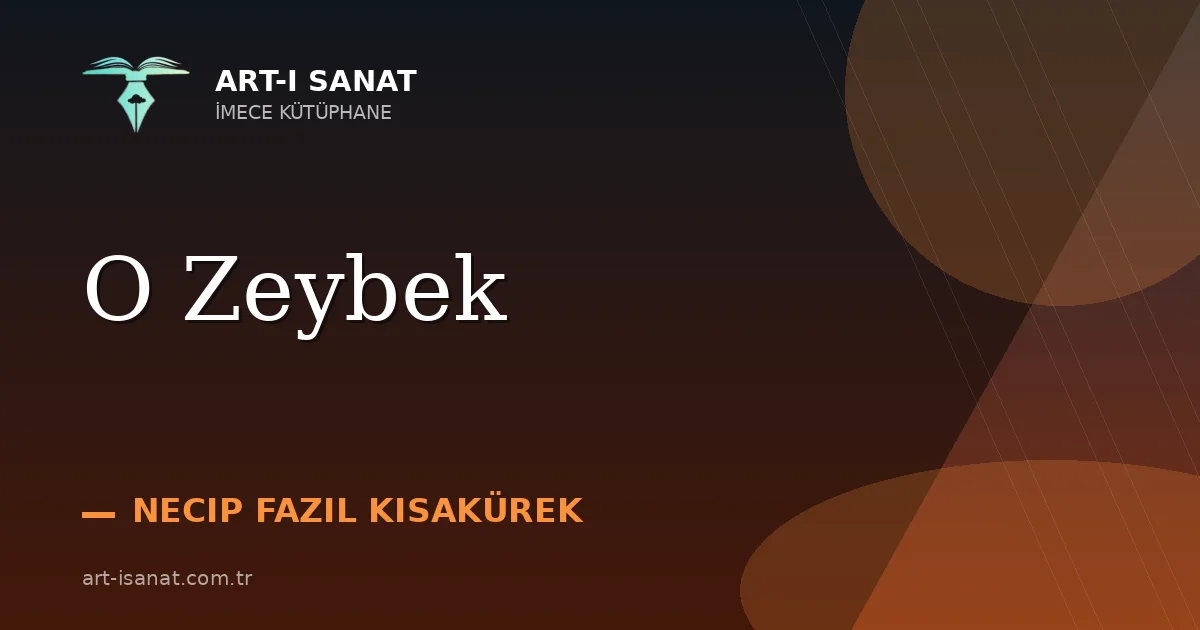 O Zeybek