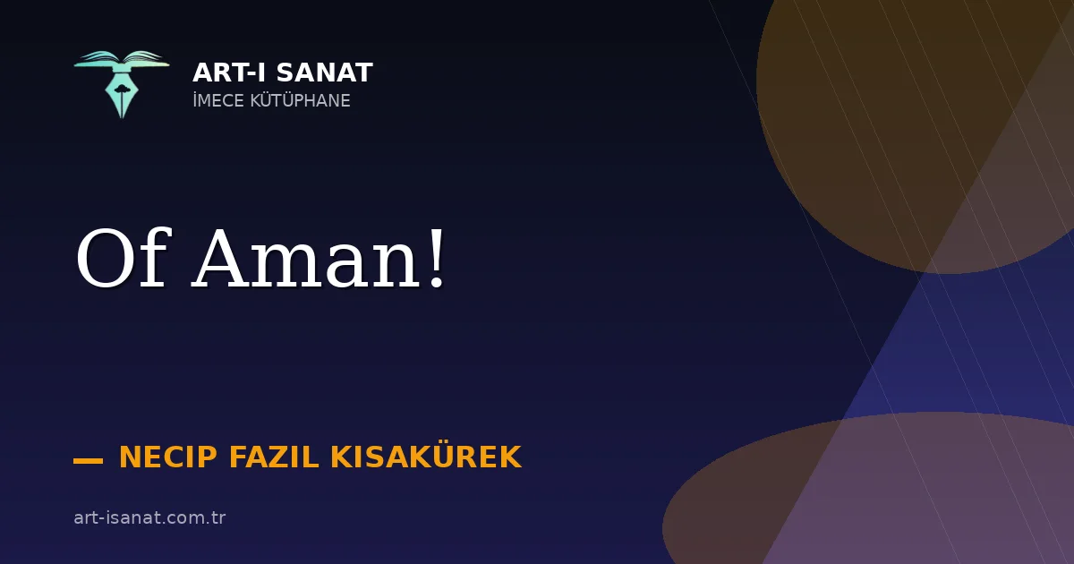 Of Aman!