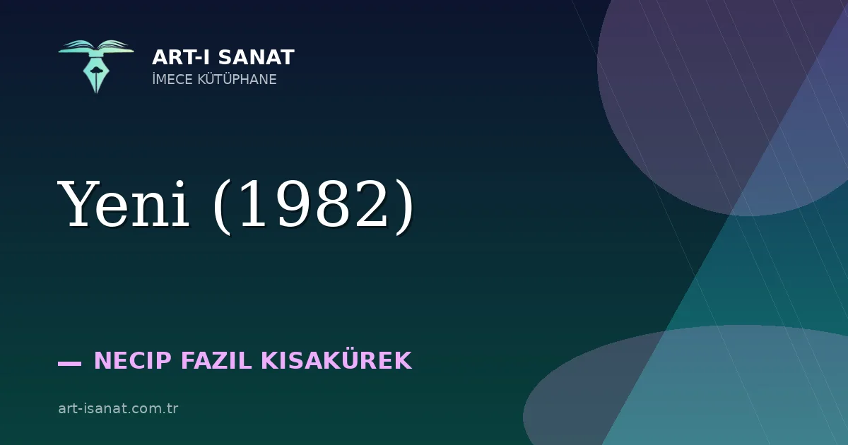 Yeni (1982)