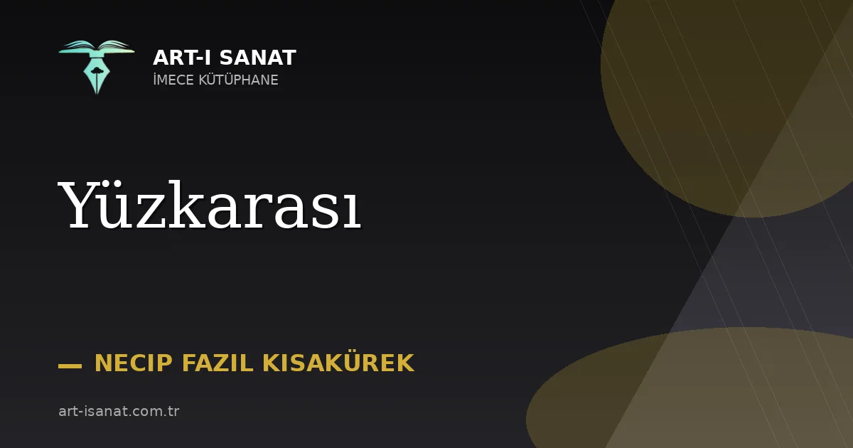 Yüzkarası