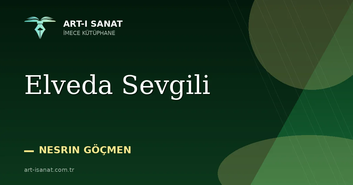 Elveda Sevgili