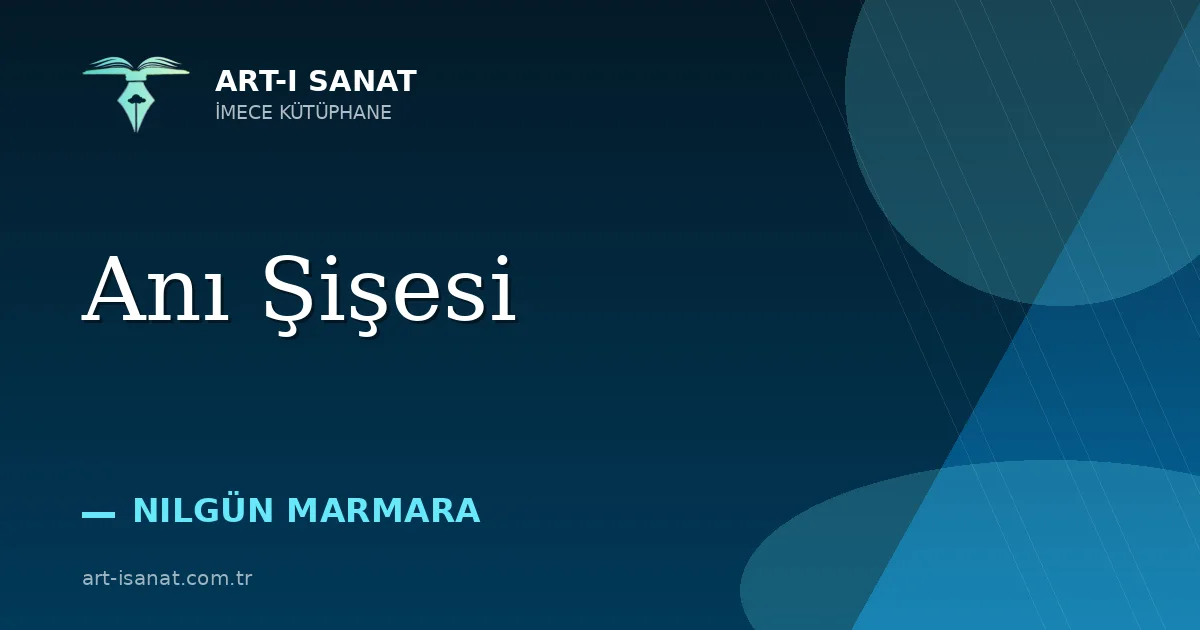 Anı Şişesi